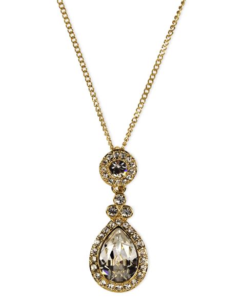 givenchy necklace gold|Givenchy swarovski.